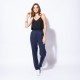 Pantalon chic 100% éco-responsable coloris navy