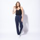 Pantalon chic 100% éco-responsable coloris navy