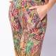 Pantalon Palazzo imprimé rétro 100% viscose durable