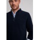 Polo seconde peau coloris navy