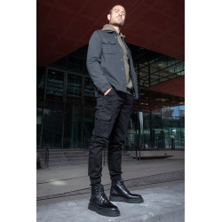 Pantalon cargo noir