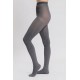 Collants gris motif chevrons