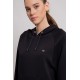 Sweat oversized noir et lurex