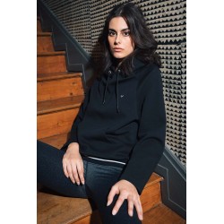 Sweat oversized noir et lurex