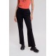 Pantalon noir coupe flare