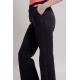 Pantalon noir coupe flare