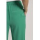 Pantalon coupe cargo vert