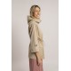 Parka beige volume cape