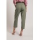 Pantalon kaki coupe slouchy