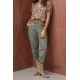 Pantalon kaki coupe slouchy