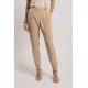 Pantalon coupe cargo beige