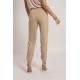 Pantalon coupe cargo beige