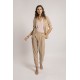 Veste tailleur esprit saharienne coloris beige