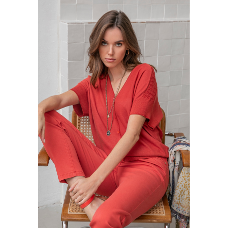 Pulls sales fins femme