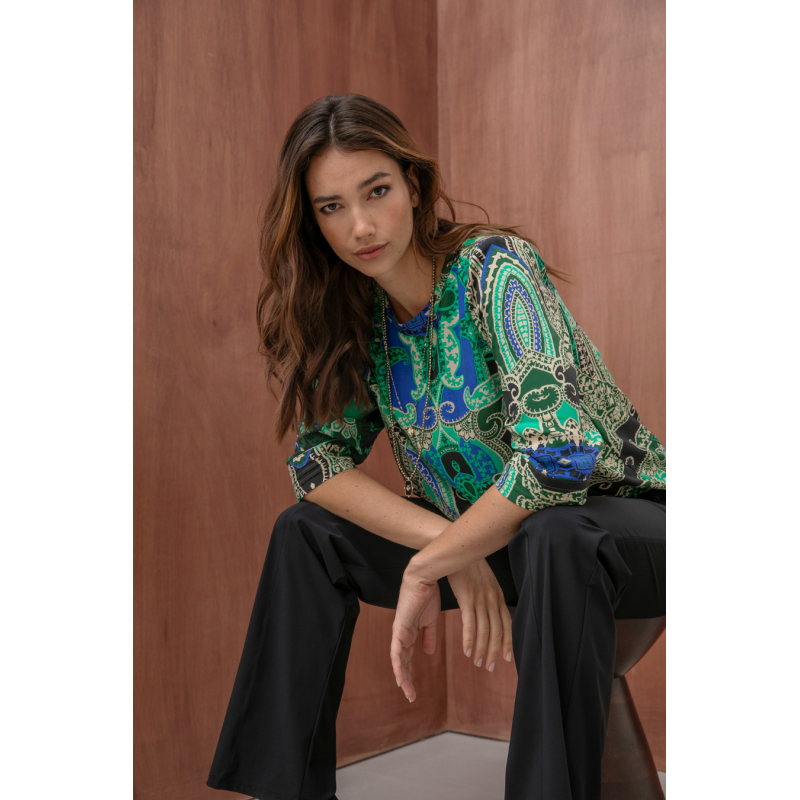 Blouse ethnique zara cheap