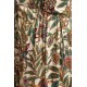 Robe longue imprimé  tropical multicolore