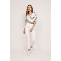Jean slim blanc