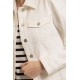 White denim jacket