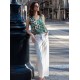 Jean wide leg blanc