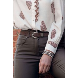 Fine chocolate belt