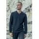 Pull  noir et gris