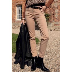 Slim beige trousers
