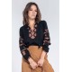 Blouse inspiration pirate noir