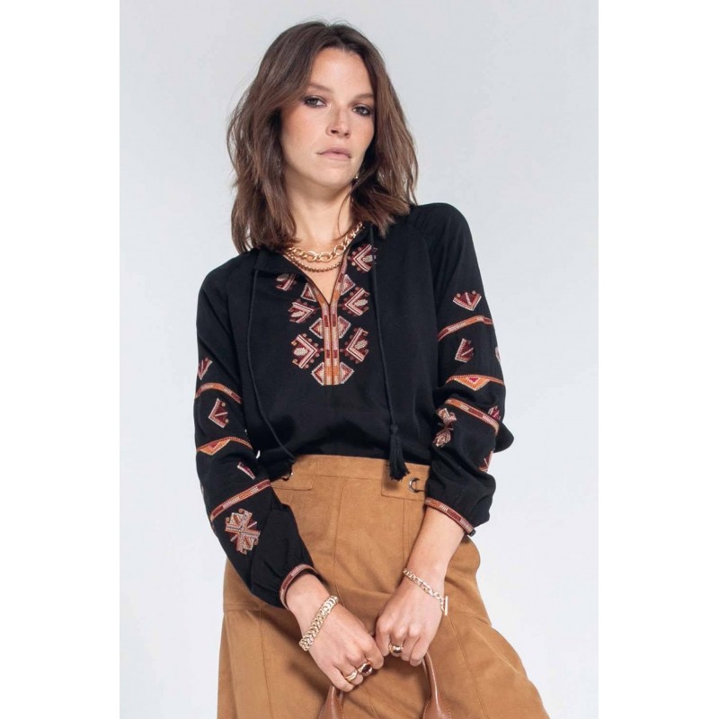 Blouse inspiration pirate noir