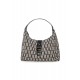 Sac monogramme noir et écru