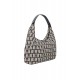 Sac monogramme noir et écru