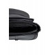 Sac bi-matières noir et écru