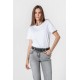 Tee-shirt manche courte blanc