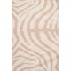 Etole imprimé zèbre beige et écru