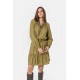Robe courte cintrée pistache