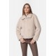 Blouson réversible beige