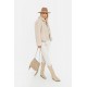 Blouson réversible beige