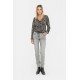 Jean droit gris clair