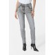Jean droit gris clair