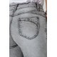Jean droit gris clair