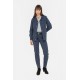 Pantalon slim bleu