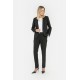 Veste à strass et clous noir