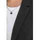 Veste à strass et clous noir
