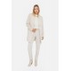 Manteau réversible écru