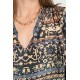 Robe et ceinture aux motifs aztèque