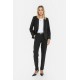 Pantalon cigarette noir