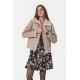 Robe courte imprimé floral