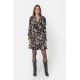 Robe courte imprimé floral