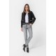 Gilet inspiration couture noir et écru