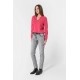 Pull col V rose