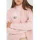 Pull irlandais rose pâle